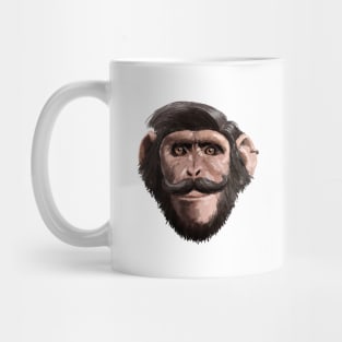 Hipster chimp Mug